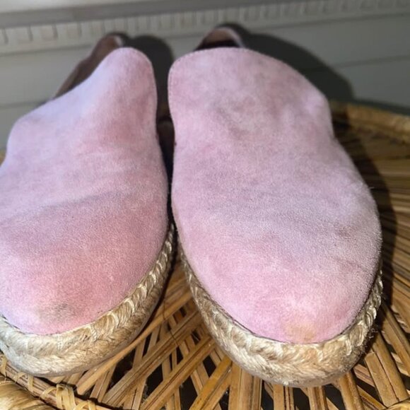 M. Gemi Blush Suede Espadrilles - Picture 6 of 8
